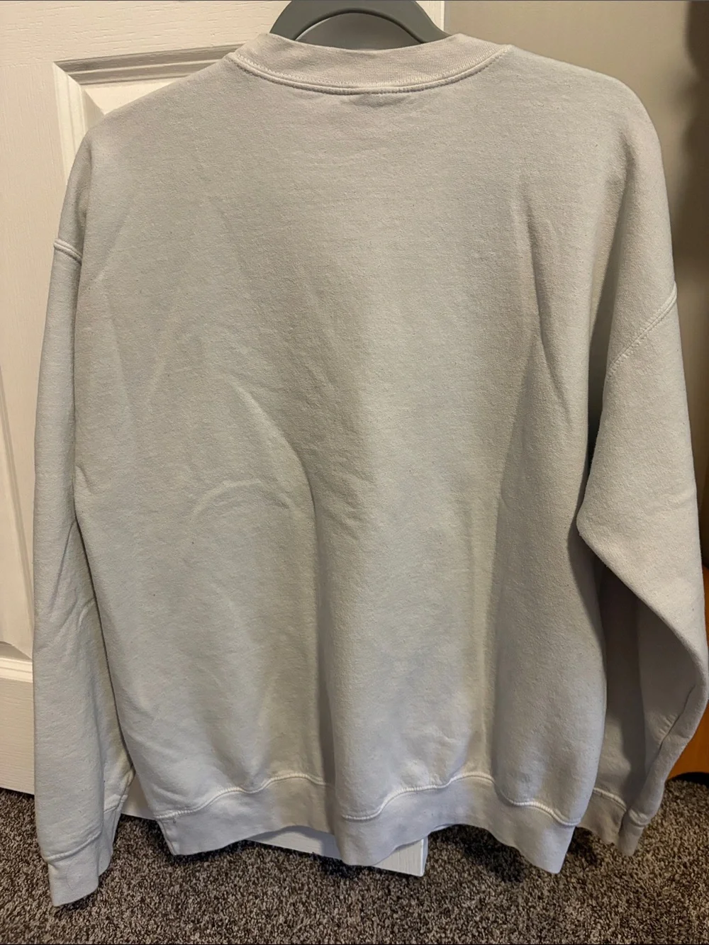 Ford White Crewneck with Blue and Orange Racing Graphic - Picture 4 of 4